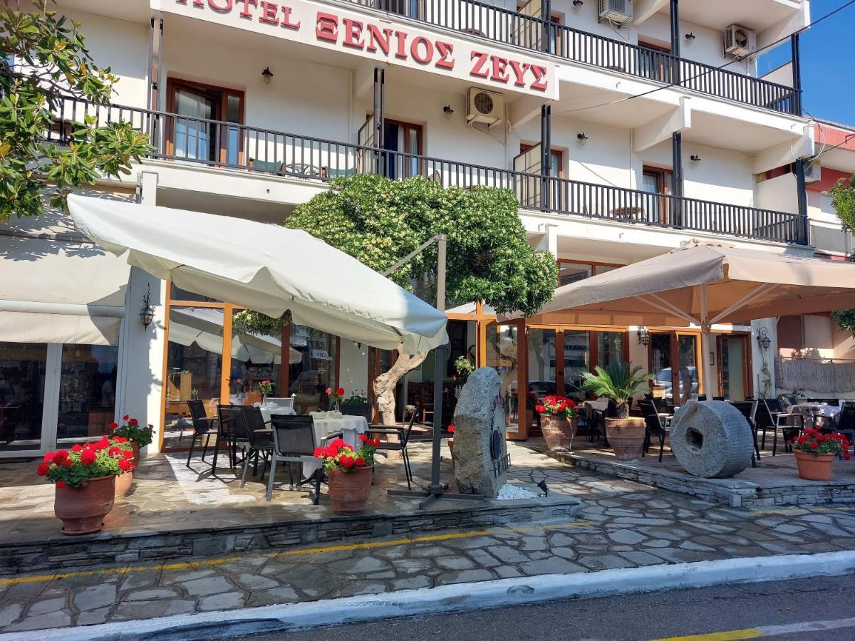 Xenios Zeus Hotell Ouranoupoli Exteriör bild